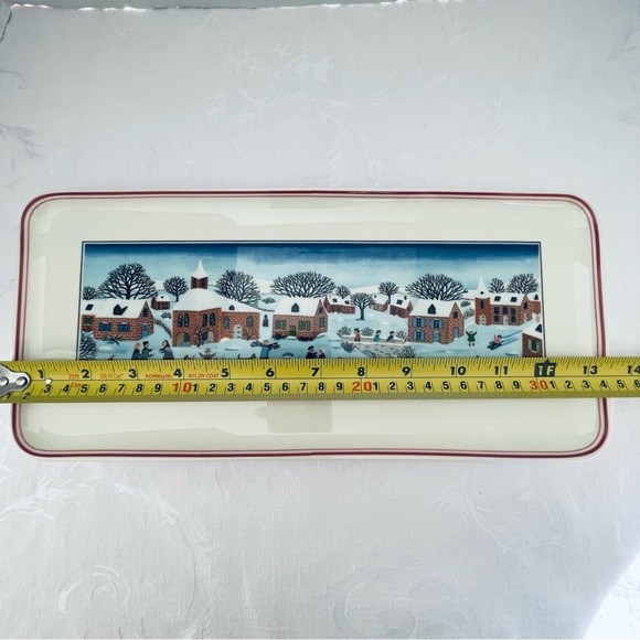 Villeroy & Boch NAIF CHRISTMAS 13.5" Large Porcelain Platter Tray - Picture 4 of 9